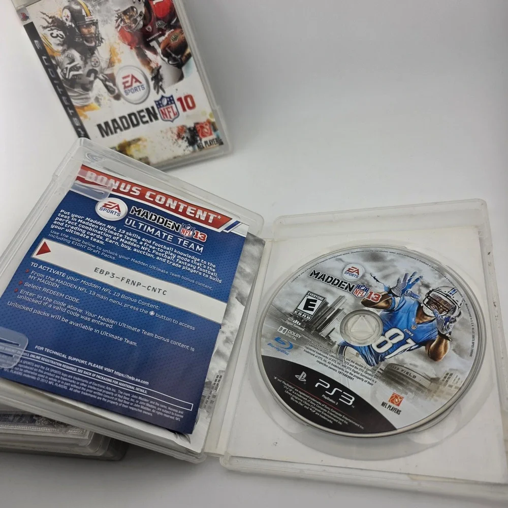 Sony PlayStation 3 Bundle Madden 10 13 COD Ghosts Tony Hawk Army of Two Untested